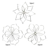 Maxbell Flower Arranger Holder Bouquet Stainless Steel Flower Lid for Plant Fixation Style A