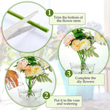 Maxbell Flower Arranger Holder Bouquet Stainless Steel Flower Lid for Plant Fixation Style A