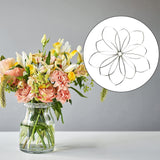 Maxbell Flower Arranger Holder Bouquet Stainless Steel Flower Lid for Plant Fixation Style B