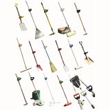 Maxbell Back Saving Tool Handle Attachment Rake Handle for Hoes Garden Shovels Rakes