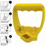 Maxbell Back Saving Tool Handle Attachment Rake Handle for Hoes Garden Shovels Rakes