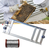 Maxbell Beehive Frame Wire Assemble Tool Easy Operation Beekeeper Tool Bee Hive Tool Tool with wire