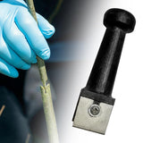 Maxbell Double Knife Grafting Knife Garden Branch Grafting Knife for Patio Yard Lawn