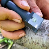 Maxbell Double Knife Grafting Knife Garden Branch Grafting Knife for Patio Yard Lawn