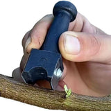 Maxbell Double Knife Grafting Knife Garden Branch Grafting Knife for Patio Yard Lawn