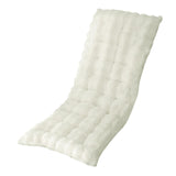 Maxbell Lounge Chair Cushion Gift Soft Thick Lounger Pad for Garden Office Furniture White