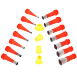 Maxbell 20x Caulking Nozzle Applicators Nozzle Set Caulking Tools for Window Kitchen