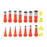 Maxbell 20x Caulking Nozzle Applicators Nozzle Set Caulking Tools for Window Kitchen