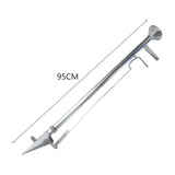 Maxbell Sowing Seed Sower Dispenser Manual Seed Planter Gardening Lawn Seed Spreader Length 95cm