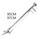 Maxbell Sowing Seed Sower Dispenser Manual Seed Planter Gardening Lawn Seed Spreader Length 95cm