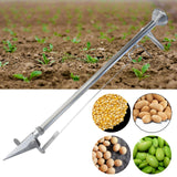 Maxbell Sowing Seed Sower Dispenser Manual Seed Planter Gardening Lawn Seed Spreader Length 97cm