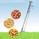 Maxbell Sowing Seed Sower Dispenser Manual Seed Planter Gardening Lawn Seed Spreader Length 97cm