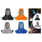 Maxbell Full Protective Welding Hoods Durable Multifunctional Welding Neck Protector blue