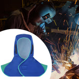 Maxbell Full Protective Welding Hoods Durable Multifunctional Welding Neck Protector blue