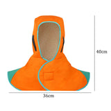 Maxbell Full Protective Welding Hoods Durable Multifunctional Welding Neck Protector orange