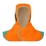 Maxbell Full Protective Welding Hoods Durable Multifunctional Welding Neck Protector orange