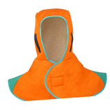 Maxbell Full Protective Welding Hoods Durable Multifunctional Welding Neck Protector orange