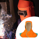 Maxbell Full Protective Welding Hoods Durable Multifunctional Welding Neck Protector orange