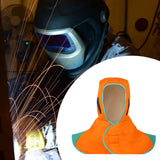Maxbell Full Protective Welding Hoods Durable Multifunctional Welding Neck Protector orange