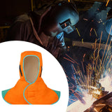 Maxbell Full Protective Welding Hoods Durable Multifunctional Welding Neck Protector orange