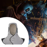 Maxbell Full Protective Welding Hoods Durable Multifunctional Welding Neck Protector gray