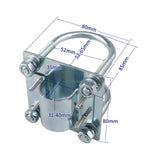 Maxbell Pole Mount Adapter for Starlink for Starlink Dish Antenna Mast Clamp Bracket