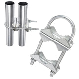 Maxbell U Bolts Pipe Mounting V Jaw Block Bracket Umbrella Fixing Antenna Mast Clamp