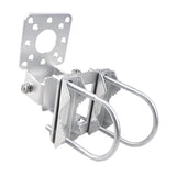 Maxbell Antenna Mast Clamp Versatile Pipe Mounting Hardware for Outside Home Antenna