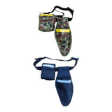 Maxbell Garden Tool Belt Garden Tool Pouch Garden Apron for Men Gardener Electrician Green