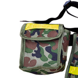 Maxbell Garden Tool Belt Garden Tool Pouch Garden Apron for Men Gardener Electrician Green