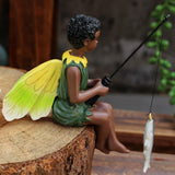 Maxbell Miniature Figurines Fairy Garden Accessories for Outdoor Dollhouse Flowerpot