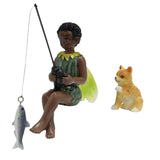 Maxbell Miniature Figurines Fairy Garden Accessories for Outdoor Dollhouse Flowerpot