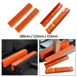 Maxbell 2Pcs Vise Jaw Pads Vice Jaw Covers Protectors for Woodworking Metal 4 Inch Plain Weave