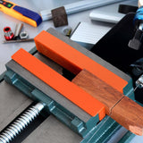 Maxbell 2Pcs Vise Jaw Pads Vice Jaw Covers Protectors for Woodworking Metal 5 Inch Plain Weave