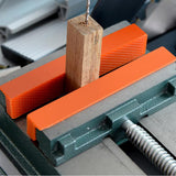 Maxbell 2Pcs Vise Jaw Pads Vice Jaw Covers Protectors for Woodworking Metal 6 Inch Plain Weave