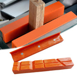 Maxbell 2Pcs Vise Jaw Pads Vice Jaw Covers Protectors for Woodworking Metal 6 Inch V Shaped