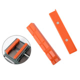 Maxbell 2Pcs Vise Jaw Pads Vice Jaw Covers Protectors for Woodworking Metal 6 Inch V Shaped