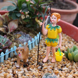Maxbell Fairy Garden Accessories Miniature Figurines for Outdoor Terrarium Flowerpot