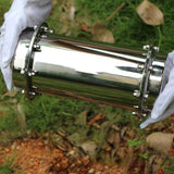 Maxbell Time Capsule Container Organizer Case Garden Cards Letters Metal Storage Box