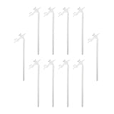 Maxbell 10x Spray Foam Replacement Tubes Clear Spray Foam Sealant Tube Tips Portable