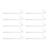 Maxbell 10x Spray Foam Replacement Tubes Clear Spray Foam Sealant Tube Tips Portable