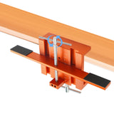 Maxbell Cabinet Hardware Jig Cabinet Door Mounting Shelf Pin Jig for Kitchen Cabinet