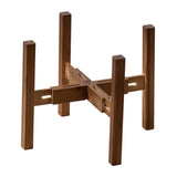 Maxbell Adjustable Plant Stand Solid Wood Item Stand for Indoor Outdoor Home Balcony