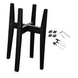 Maxbell Adjustable Plant Stand Heavy Duty Holder Rack for Living Room Indoor Outdoor black