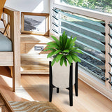 Maxbell Adjustable Plant Stand Heavy Duty Holder Rack for Living Room Indoor Outdoor black