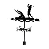 Maxbell Metal Wind Vane Wind Direction Indicator Gazebo Golfing Garden Weathervane