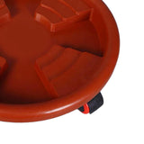 Maxbell Pot Caddy Wheels Pot Trolley Flower Pot Mover Trolley Rolling Plant Stand Outer Dia 36cm