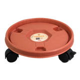 Maxbell Potted Caddy with Lockable Wheels Pot Dolly Potted Trees Rolling Plant Stand Outer Dia 26cm