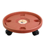 Maxbell Potted Caddy with Lockable Wheels Pot Dolly Potted Trees Rolling Plant Stand Outer Dia 33cm