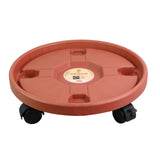 Maxbell Potted Caddy with Lockable Wheels Pot Dolly Potted Trees Rolling Plant Stand Outer Dia 33cm